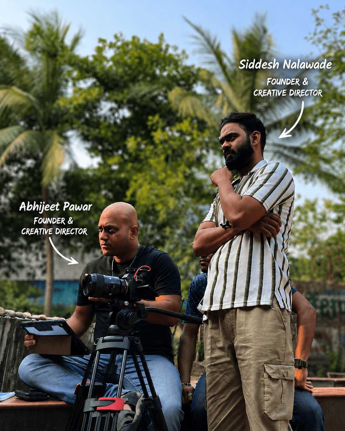 Cipher Agency team behind the scenes